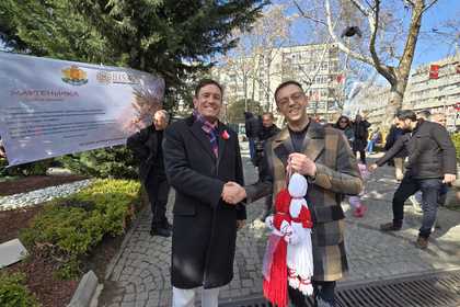 Ankara'daki Kuğulu Park’ta Martenitsa Sanat Etkinliği